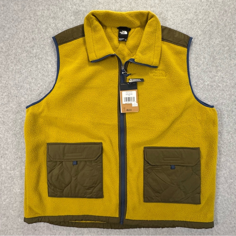 The North Face Men’s Full Zip Fleece Vest XXL Standard Fit New